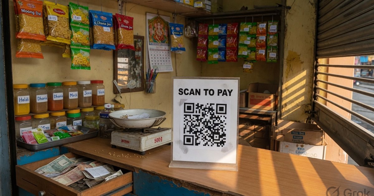 Create & Print UPI QR Code Standee for Your Shop