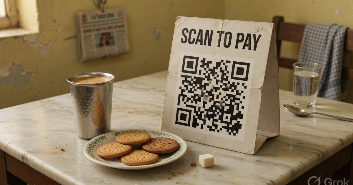 UPI QR Code for Restaurants & Cloud Kitchen Payments